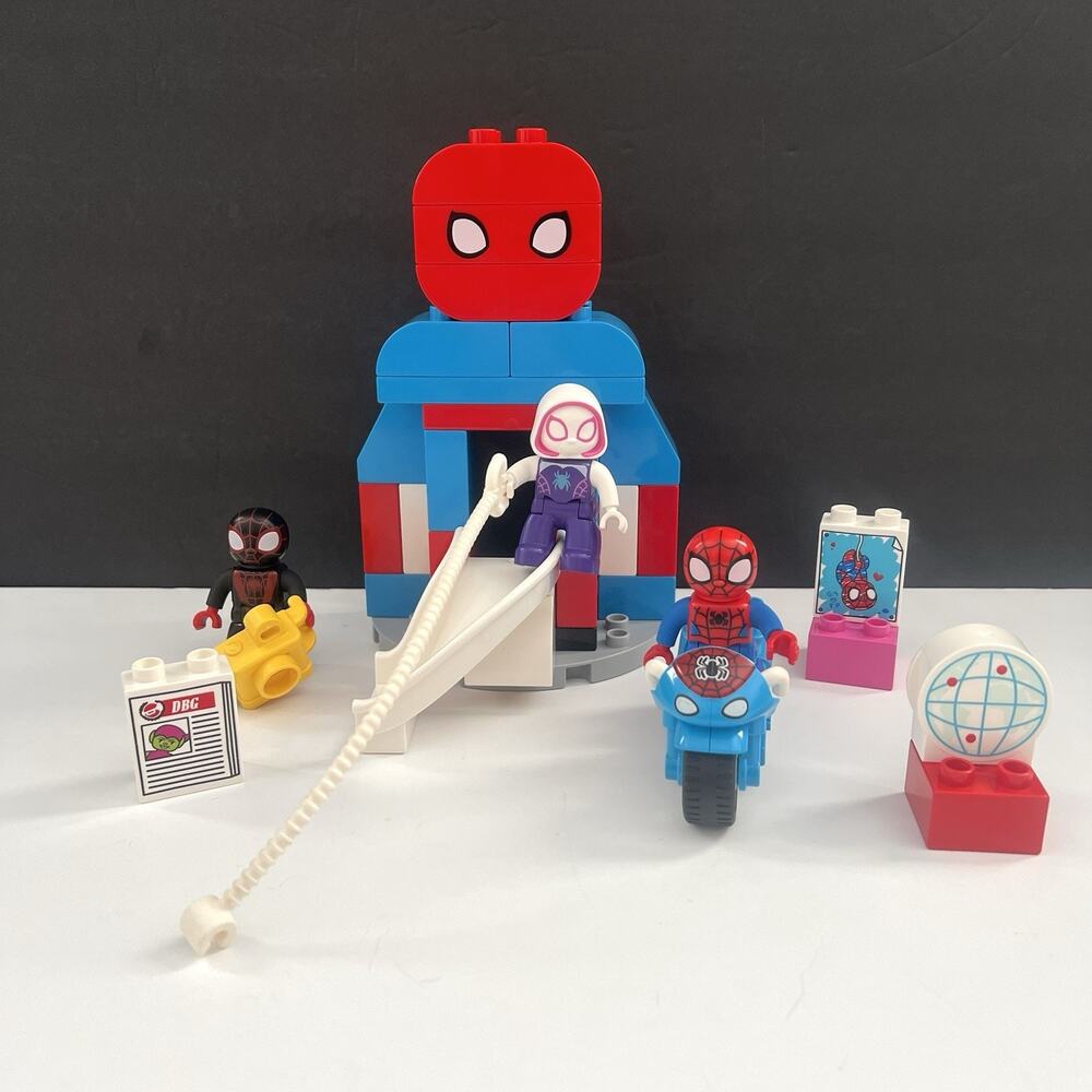 Lego Duplo Marvel 10940 Spider-Man Headquarters Complete Toy Building Set No Box